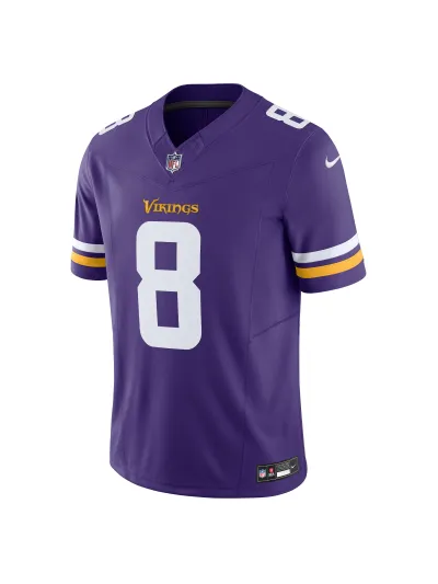 Minnesota Vikings Kirk Cousins Nike Purple Vapor FUSE Limited Jersey 02