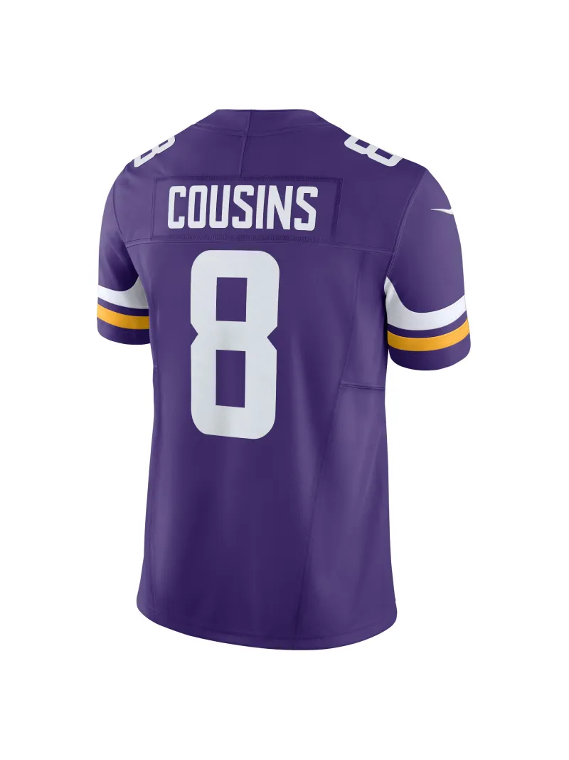 Minnesota Vikings Kirk Cousins Nike Purple Vapor FUSE Limited Jersey