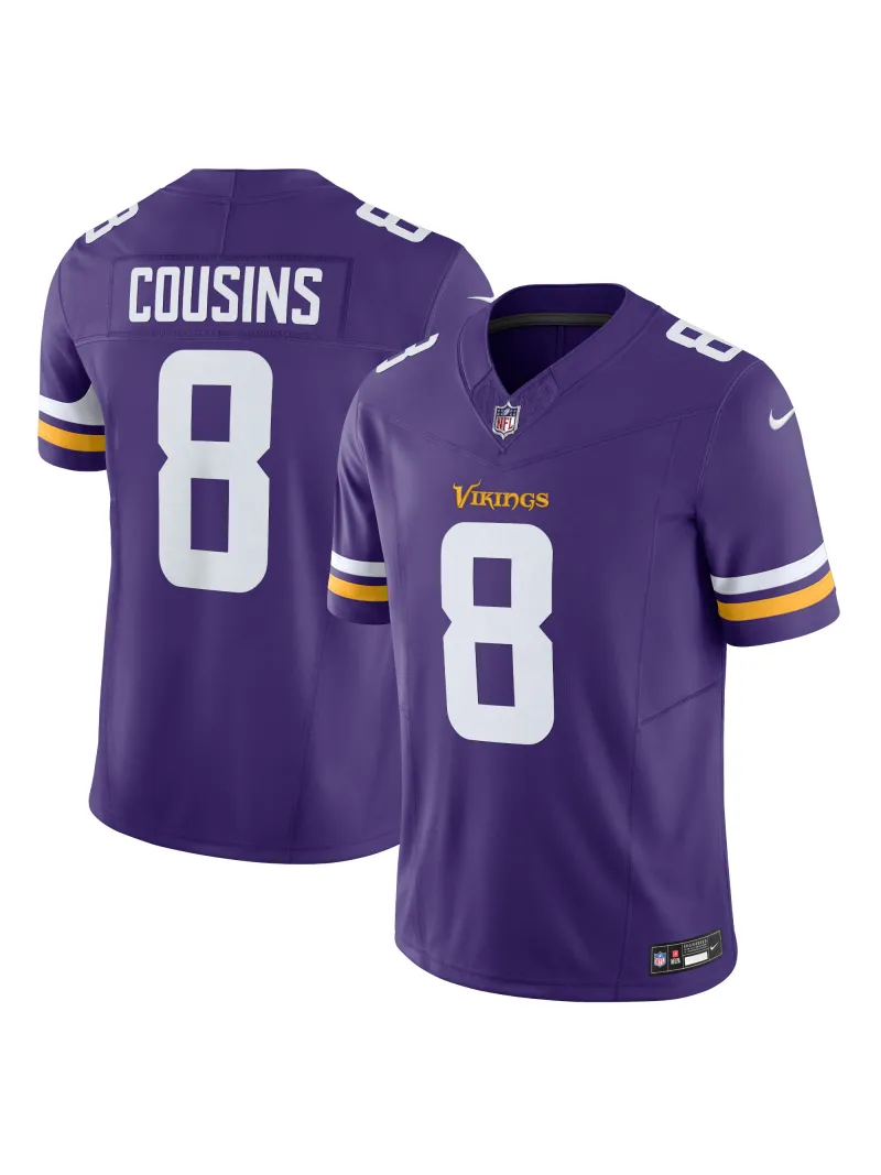 Minnesota Vikings Kirk Cousins Nike Purple Vapor FUSE Limited Jersey