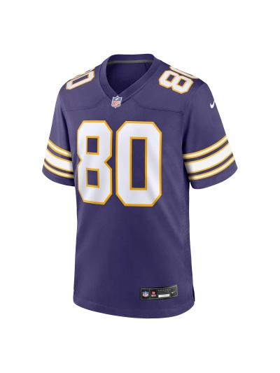 Minnesota Vikings Cris Carter Nike Purple Classic Retired Players Game Jersey 02