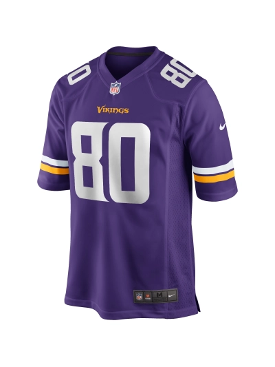 Minnesota Vikings Cris Carter Nike Purple Game Retired Jersey 02