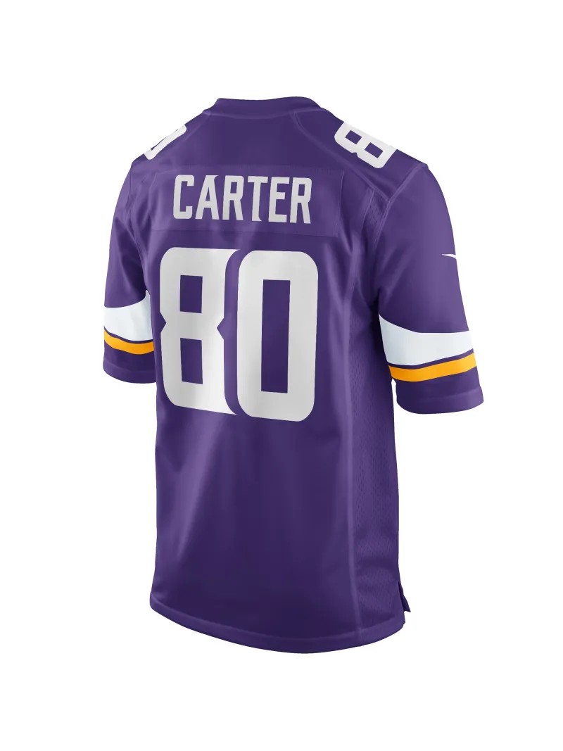 Minnesota Vikings Cris Carter Nike Purple Game Retired Jersey