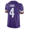 Minnesota Vikings Dalvin Cook Nike Purple Vapor FUSE Limited Jersey-Gold 4