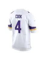 Minnesota Vikings Dalvin Cook Nike White Game Jersey