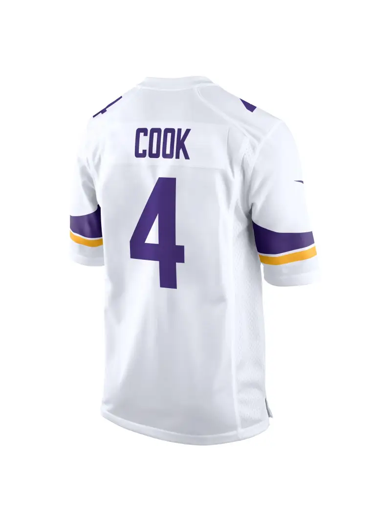 Minnesota Vikings Dalvin Cook Nike White Game Jersey