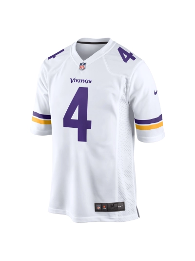 Minnesota Vikings Dalvin Cook Nike White Game Jersey 02