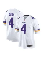 Minnesota Vikings Dalvin Cook Nike White Game Jersey