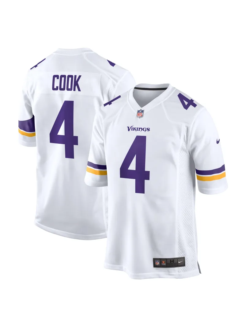 Minnesota Vikings Dalvin Cook Nike White Game Jersey