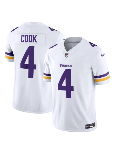 Minnesota Vikings Dalvin Cook Nike White Vapor FUSE Limited Jersey 01