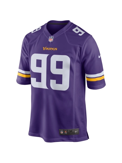 Minnesota Vikings Danielle Hunter Nike Purple Game Jersey 02