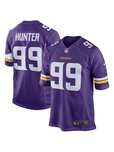 Minnesota Vikings Danielle Hunter Nike Purple Game Jersey 01