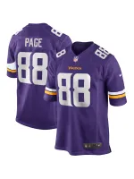 Minnesota Vikings Ellen Page Nike Purple Classic Retired Player Jersey