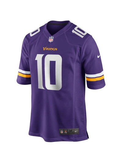 Minnesota Vikings Fran Tarkenton Nike Purple Game Retired Player Jersey 02