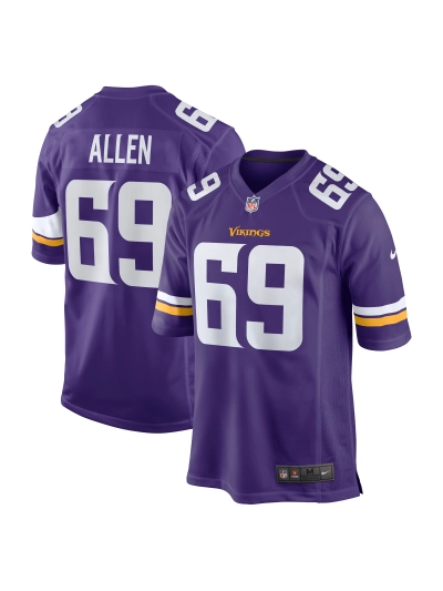 Minnesota Vikings Jared Allen Nike Purple Retired Player Game Jersey 01