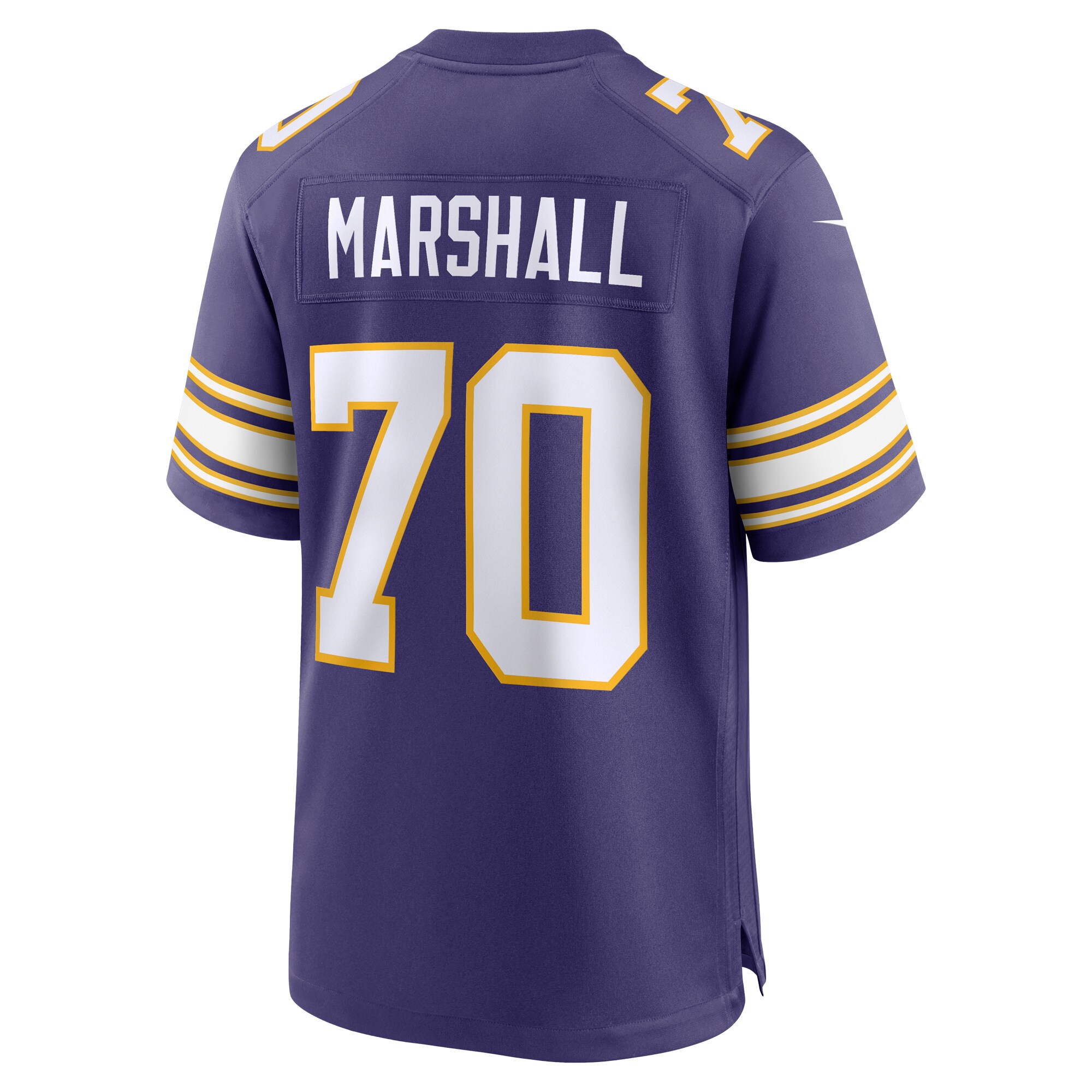 Minnesota Vikings Jim Marshall Nike Purple Classic Retired Player Jersey
