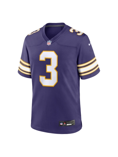 Minnesota Vikings Jordan Addison Nike Purple Classic Players Game Jersey 02