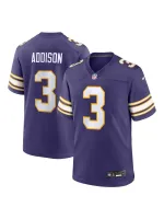 Minnesota Vikings Jordan Addison Nike Purple Classic Players Game Jersey
