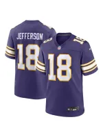 Minnesota Vikings Justin Jefferson Nike Purple Classic Legends Jersey