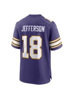 Minnesota Vikings Justin Jefferson Nike Purple Classic Legends Jersey