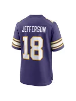 Minnesota Vikings Justin Jefferson Nike Purple Classic Legends Jersey