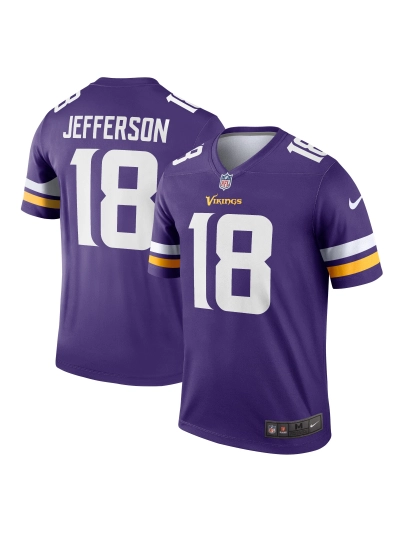 Minnesota Vikings Justin Jefferson Nike Purple Legends Jersey 01