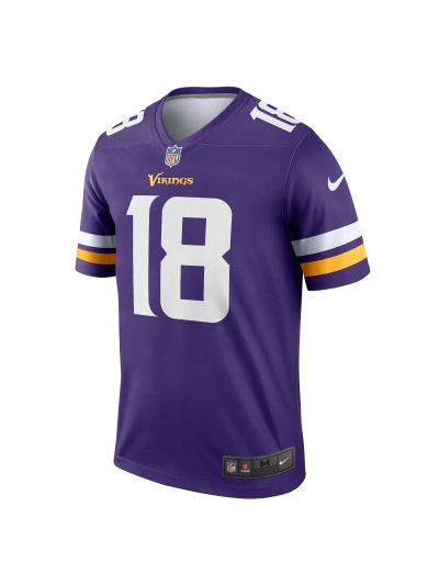 Minnesota Vikings Justin Jefferson Nike Purple Legends Jersey 02
