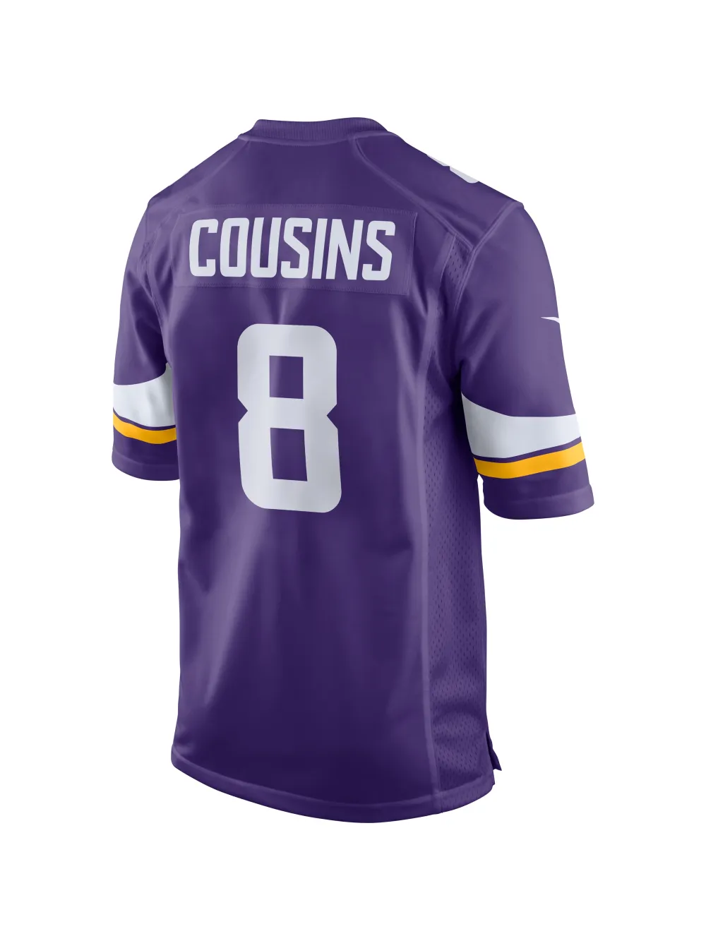Minnesota Vikings Kirk Cousins Nike Purple Game Jersey
