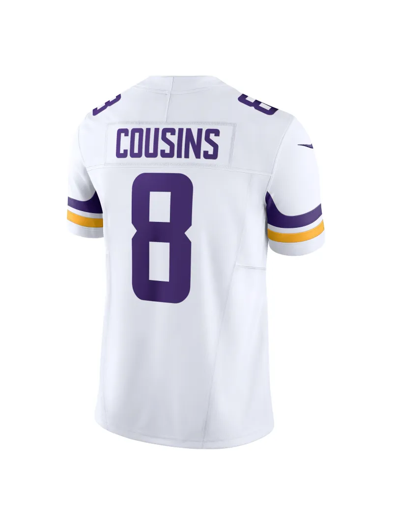 Minnesota Vikings Kirk Cousins Nike White Vapor FUSE Limited Jersey