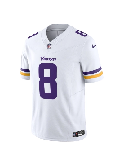 Minnesota Vikings Kirk Cousins Nike White Vapor FUSE Limited Jersey 02