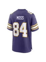 Minnesota Vikings Randy Moss Nike Purple Classic Retired Players Game Jersey