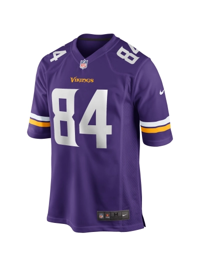 Minnesota Vikings Randy Moss Nike Purple Game Retired Jersey 02