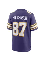 Minnesota Vikings TJ Hockenson Nike Purple Classic Players Game Jersey