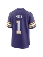 Minnesota Vikings Warren Moon Nike Purple Classic Retired Players Game Jersey