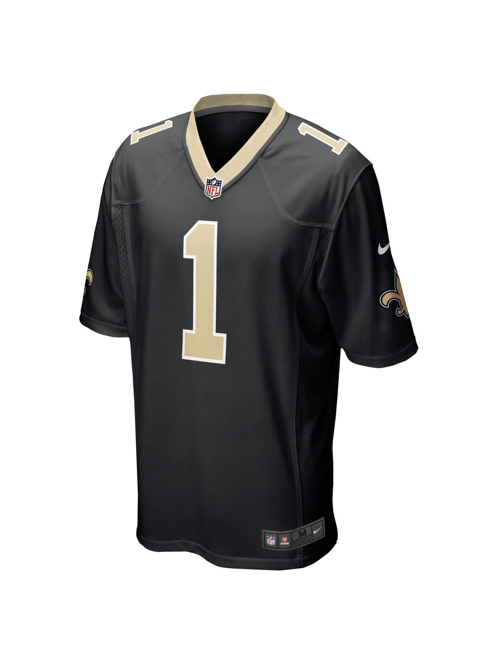 New Orleans Saints Alontae Taylor Nike Black Team Game Jersey
