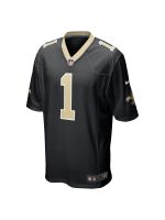 New Orleans Saints Alontae Taylor Nike Black Team Game Jersey