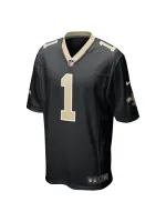 New Orleans Saints Alontae Taylor Nike Black Team Game Jersey