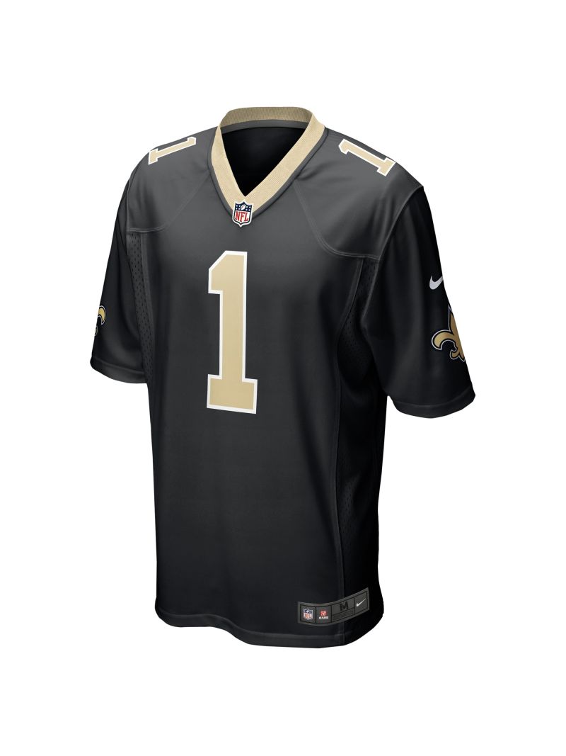 New Orleans Saints Alontae Taylor Nike Black Team Game Jersey