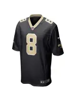 New Orleans Saints Archie Manning Nike Black Retired Players Game Jersey