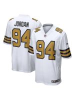 New Orleans Saints Cameron Jordan Nike White Alternate Game Jersey