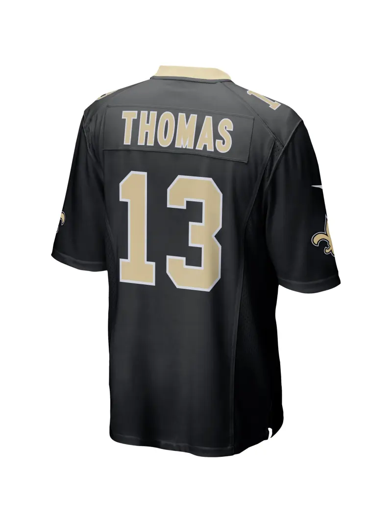 New Orleans Saints Michael Thomas Nike Black Team Color Game Jersey