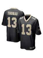 New Orleans Saints Michael Thomas Nike Black Team Color Game Jersey