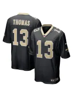 New Orleans Saints Michael Thomas Nike Black Team Color Game Jersey