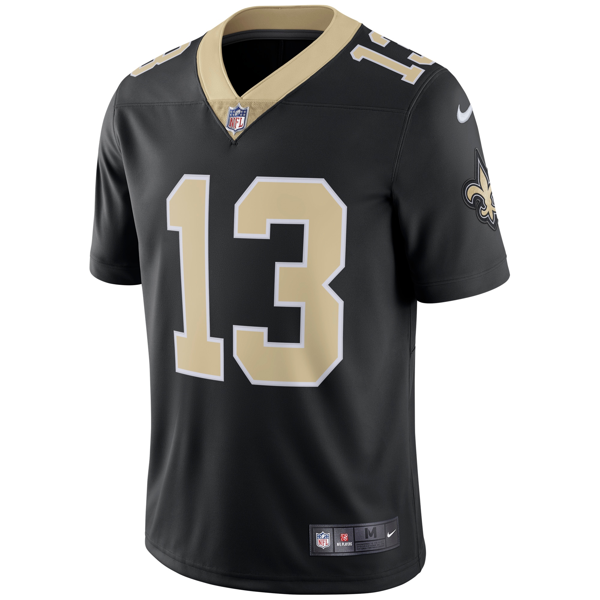New Orleans Saints Michael Thomas Nike Black Vapor Untouchable Limited Player Jersey