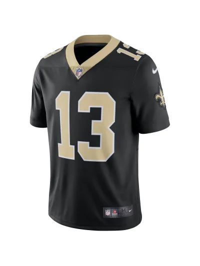 New Orleans Saints Michael Thomas Nike Black Vapor Untouchable Limited Player Jersey 02
