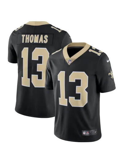 New Orleans Saints Michael Thomas Nike Black Vapor Untouchable Limited Player Jersey 01