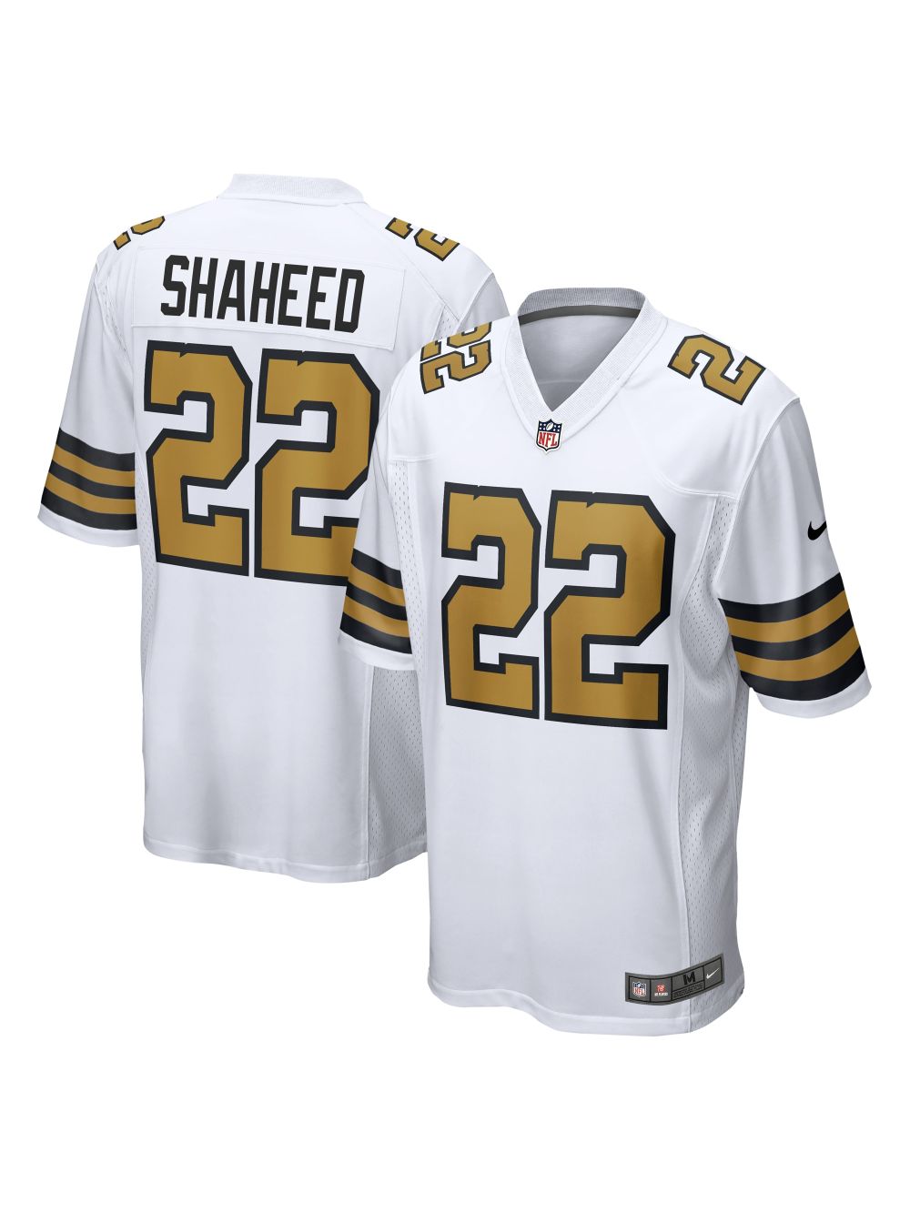 New Orleans Saints Rashid Shaheed Nike White Alternate Game Jersey