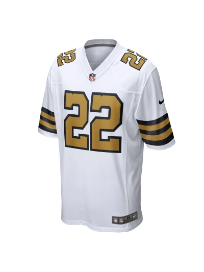 New Orleans Saints Rashid Shaheed Nike White Alternate Game Jersey 02
