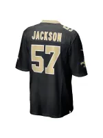New Orleans Saints Ricky Jackson Nike Black Retired Player Jersey