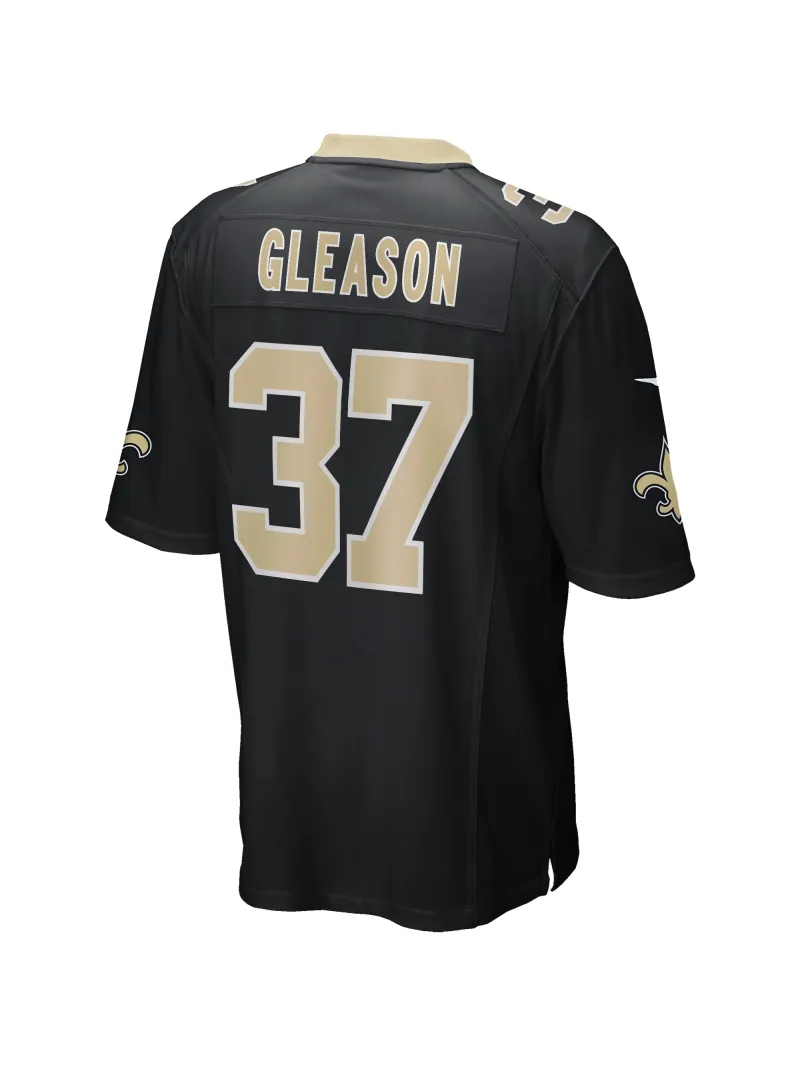 New Orleans Saints Steve Gleason Nike Black Game Retired Player Jersey