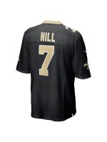 New Orleans Saints Taysom Hill Nike Black Game Jersey